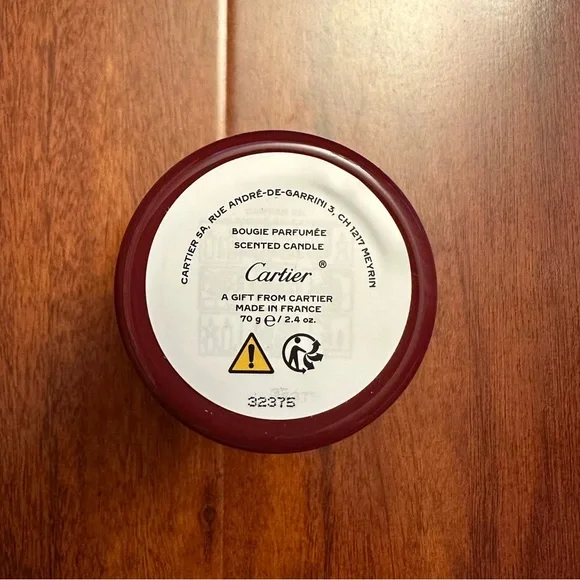 🆕 Cartier Glass Scented Candles - Set of 3 - Picture 9 of 10
